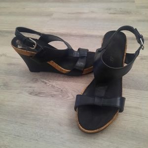 Open Toed Wedge Shoes